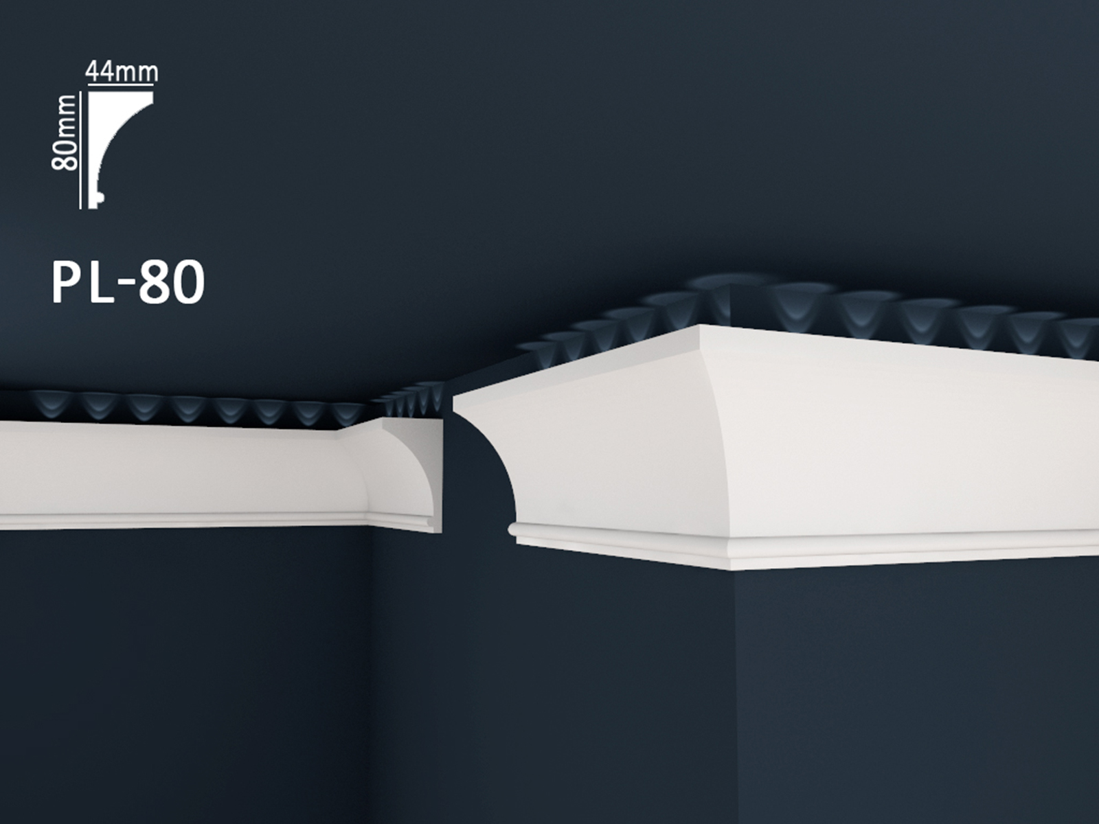 01161 Stiropor lajsne